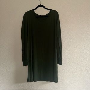 Annabelle Green Tunic (or Dress) size L